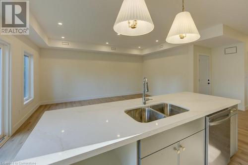 20 Stanley Avenue, Kitchener, ON - Indoor Photo Showing Kitchen With Double Sink