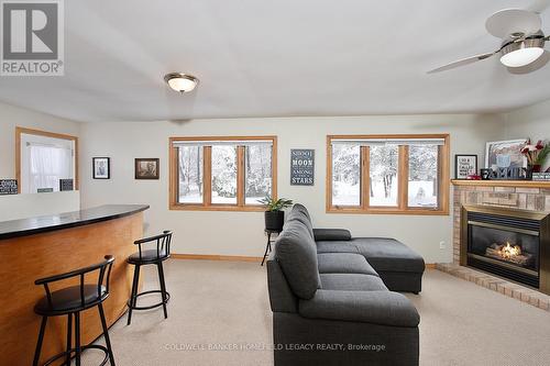 293 Elgin Street E, St. Marys, ON - Indoor Photo Showing Living Room With Fireplace