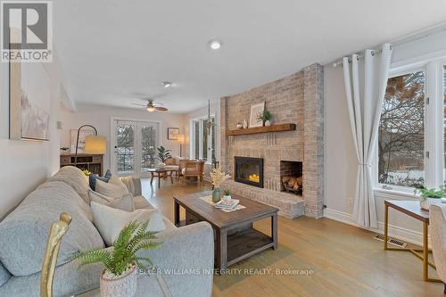 71 Mill Street, Russell, ON - Indoor Photo Showing Living Room With Fireplace