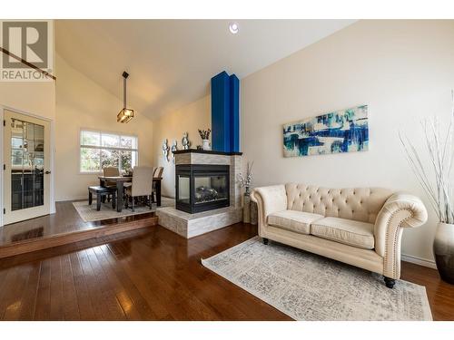 1504 Poplar Street, Golden, BC - Indoor Photo Showing Living Room With Fireplace