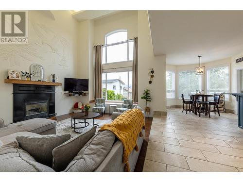 1504 Poplar Street, Golden, BC - Indoor Photo Showing Living Room With Fireplace