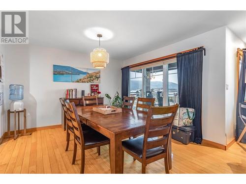 1425 Red Mountain Place, Vernon, BC - Indoor Photo Showing Dining Room