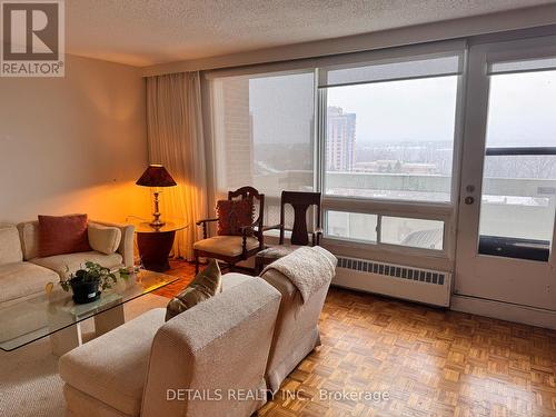 1004 - 3100 Carling Avenue, Ottawa, ON - Indoor Photo Showing Living Room