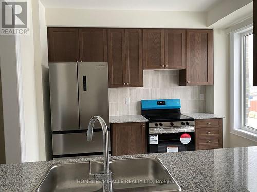 106 Thule Street, Vaughan, ON - Indoor Photo Showing Kitchen With Double Sink