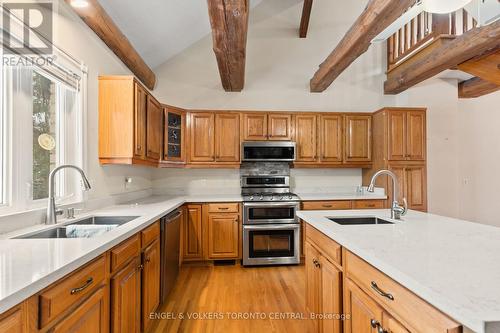 232 Church Street, Penetanguishene, ON - Indoor Photo Showing Kitchen With Double Sink