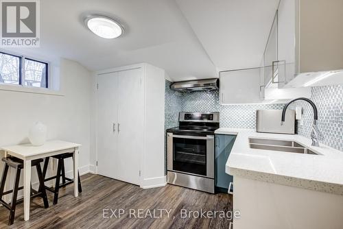 19 Albani Street, Toronto, ON - Indoor Photo Showing Kitchen With Double Sink