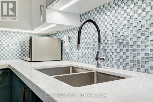 19 Albani Street, Toronto, ON - Indoor Photo Showing Kitchen With Double Sink