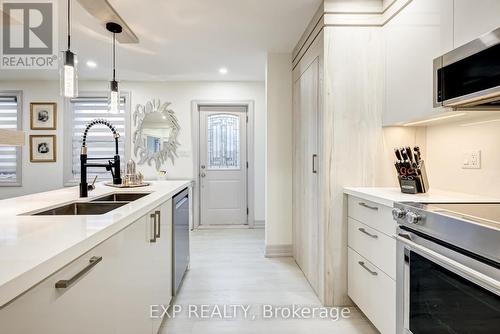 19 Albani Street, Toronto, ON - Indoor Photo Showing Kitchen With Double Sink With Upgraded Kitchen