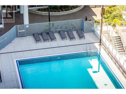 1181 Sunset Drive Unit# 1002, Kelowna, BC - Outdoor With In Ground Pool With Deck Patio Veranda