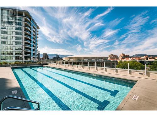 1181 Sunset Drive Unit# 1002, Kelowna, BC - Outdoor With In Ground Pool