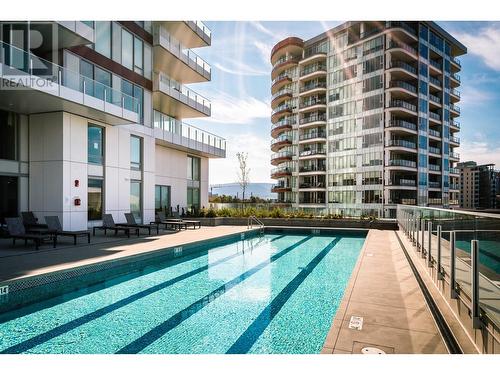 1181 Sunset Drive Unit# 1002, Kelowna, BC - Outdoor With In Ground Pool