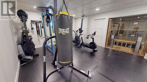 13113 Sunnyside Drive, Fort St. John, BC - Indoor Photo Showing Gym Room