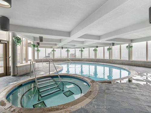 2801-45 Kingsbridge Gardens Circ, Mississauga, ON - Indoor Photo Showing Other Room With In Ground Pool