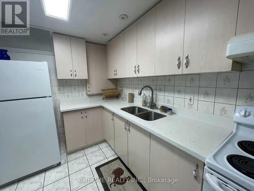 Bsmt - 56 Quantum Street, Markham, ON - Indoor Photo Showing Kitchen With Double Sink