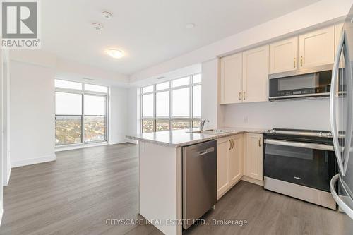 1105 - 460 Dundas Street E, Hamilton, ON - Indoor Photo Showing Kitchen