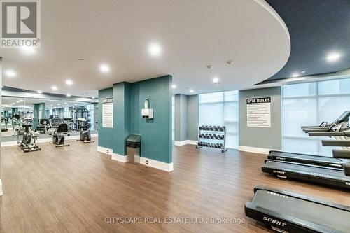 1105 - 460 Dundas Street E, Hamilton, ON - Indoor Photo Showing Gym Room