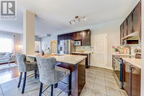 1547 Spencely Drive, Oshawa, ON - Indoor Photo Showing Living Room With Fireplace