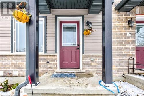 View of doorway to property - 350 Dundas Street S Unit# 30, Cambridge, ON - Outdoor With Exterior