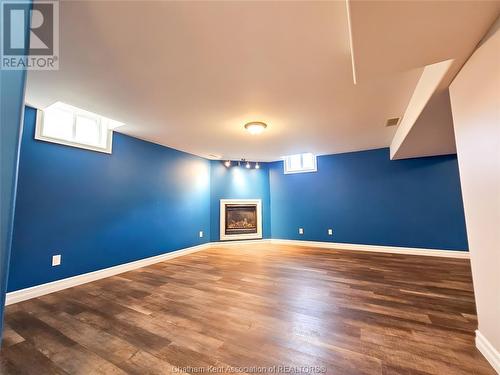 122 Smithfield Circle, Chatham, ON - Indoor Photo Showing Other Room With Fireplace