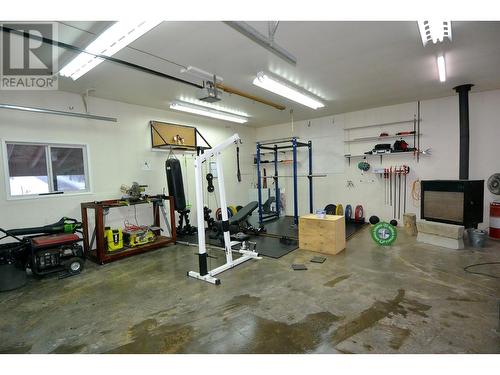 4955 Lake Kathlyn Junction Road, Smithers, BC - Indoor Photo Showing Gym Room