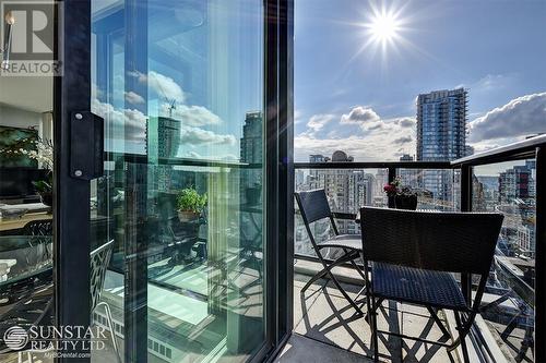 1804 1003 Burnaby Street, Vancouver, BC - Outdoor With Balcony With Exterior