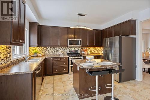 1269 Salmers Drive, Oshawa, ON - Indoor Photo Showing Kitchen With Stainless Steel Kitchen With Double Sink With Upgraded Kitchen