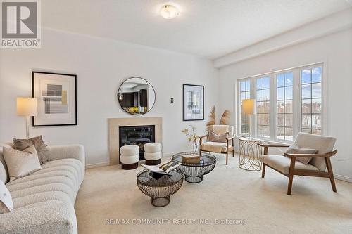 1269 Salmers Drive, Oshawa, ON - Indoor Photo Showing Living Room With Fireplace