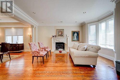 76 Woodward Avenue, Markham, ON - Indoor Photo Showing Living Room With Fireplace