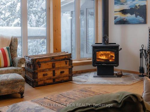 1208 Minnow Dr, Dysart Et Al, ON - Indoor Photo Showing Other Room With Fireplace