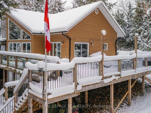 1208 Minnow Dr, Dysart Et Al, ON - Outdoor With Deck Patio Veranda With Exterior