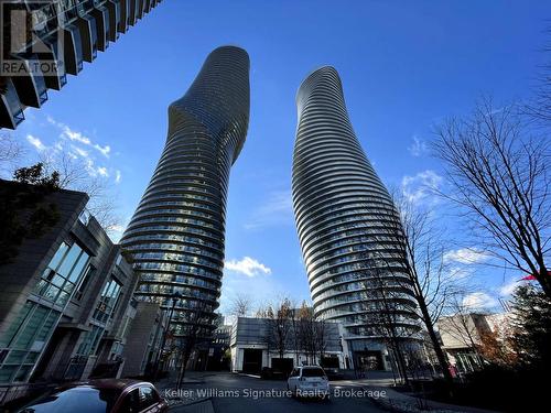 601 - 60 Absolute Avenue, Mississauga (City Centre), ON - Outdoor With Facade