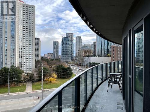 601 - 60 Absolute Avenue, Mississauga (City Centre), ON - Outdoor With Balcony