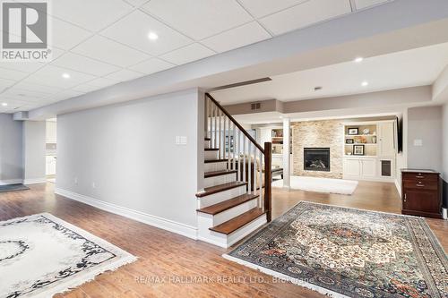 18 Harrowsmith Place, Richmond Hill, ON - Indoor Photo Showing Other Room With Fireplace