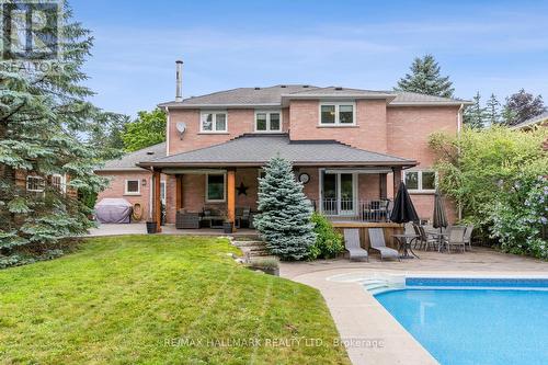 18 Harrowsmith Place, Richmond Hill, ON - Outdoor With In Ground Pool With Deck Patio Veranda