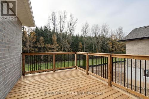 128 Graydon Drive, South-West Oxford (Mount Elgin), ON - Outdoor With Deck Patio Veranda With Exterior