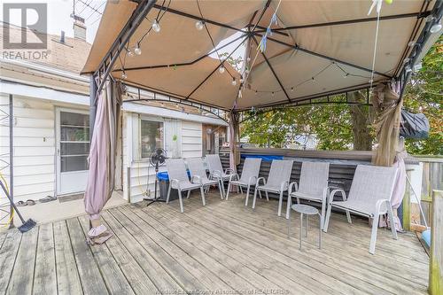 1143 Lincoln, Windsor, ON - Outdoor With Deck Patio Veranda With Exterior