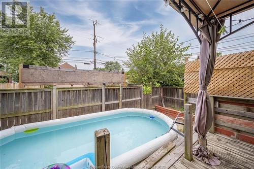 1143 Lincoln, Windsor, ON - Outdoor With Above Ground Pool