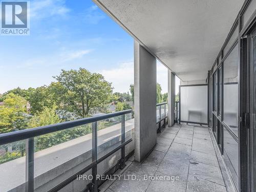 422 - 1401 O'Connor Drive, Toronto, ON - Outdoor With Balcony With Exterior