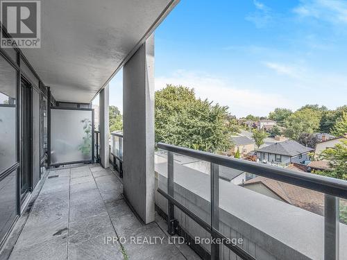 422 - 1401 O'Connor Drive, Toronto, ON - Outdoor With Balcony With Exterior