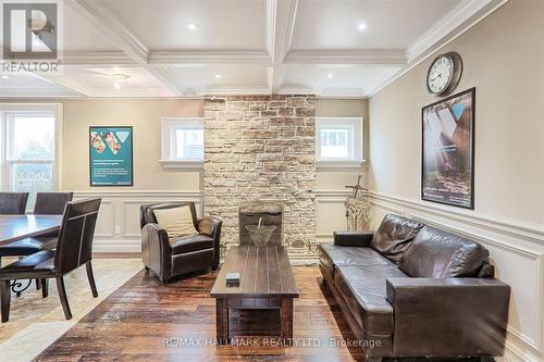 15037 Yonge Street, Aurora, ON - Indoor With Fireplace