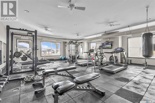 1803 1015 Patrick Crescent, Saskatoon, SK - Indoor Photo Showing Gym Room