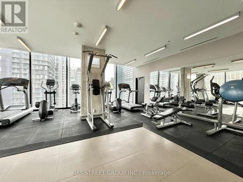 2805 - 11 Charlotte Street, Toronto, ON - Indoor Photo Showing Gym Room