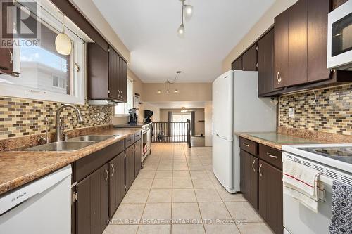 317 Trudeau Drive, Sarnia, ON - Indoor Photo Showing Kitchen With Double Sink