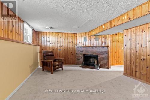 6 Assiniboine Drive, Ottawa, ON - Indoor Photo Showing Other Room With Fireplace