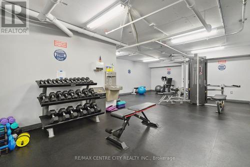 1205 - 155 Kent Street, London, ON - Indoor Photo Showing Gym Room