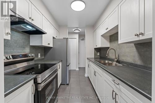 205 - 8 Pearl Street, Smiths Falls, ON - Indoor Photo Showing Kitchen With Double Sink With Upgraded Kitchen