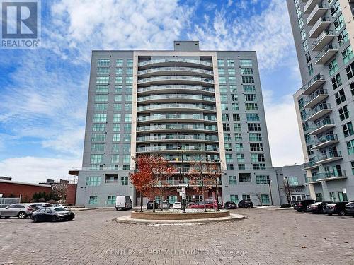 1504 - 2152 Lawrence Avenue E, Toronto, ON - Outdoor With Balcony With Facade