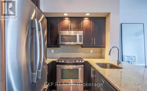 2202 - 75 East Liberty Street, Toronto, ON - Indoor Photo Showing Kitchen With Stainless Steel Kitchen With Upgraded Kitchen