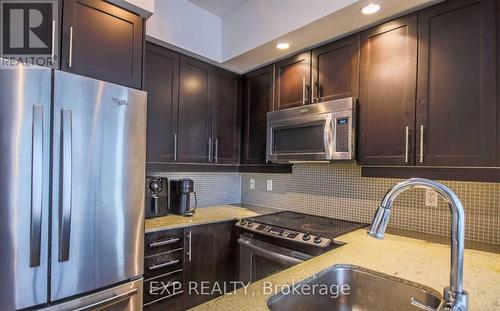 2202 - 75 East Liberty Street, Toronto, ON - Indoor Photo Showing Kitchen With Stainless Steel Kitchen With Upgraded Kitchen