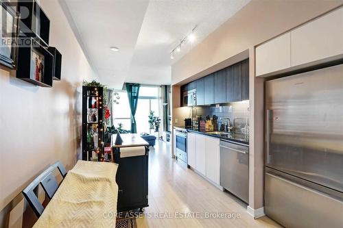 1902 - 75 Queens Wharf Road, Toronto, ON - Indoor Photo Showing Kitchen With Stainless Steel Kitchen